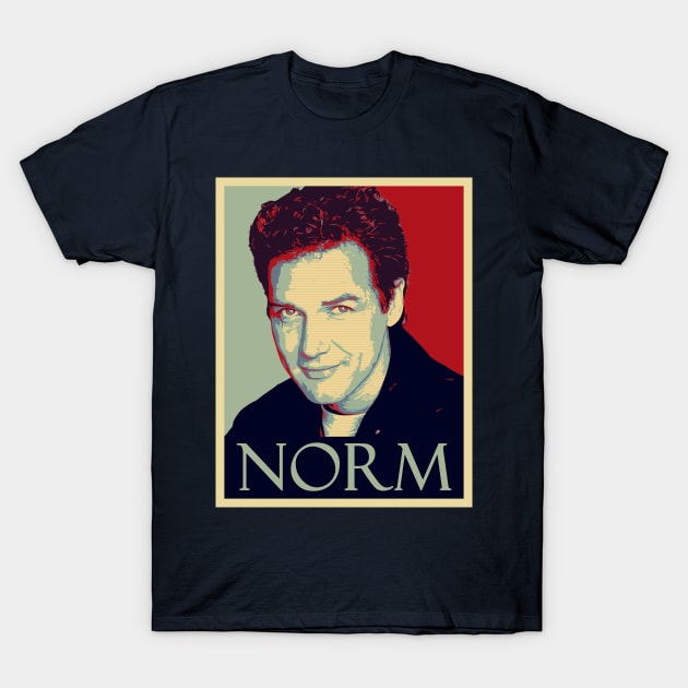 Norm Macdonald T-Shirt by Balonku